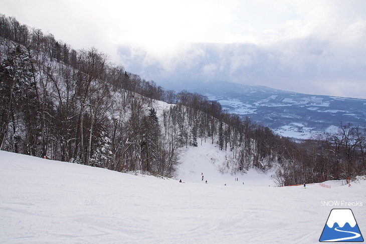 カムイスキーリンクス　-11℃。冬空からの素敵なクリスマスプレゼント♪